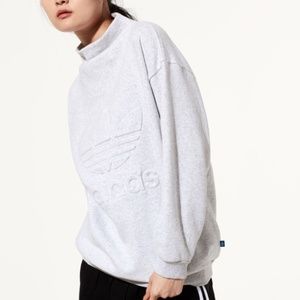 Adidas Original Mock Neck Sweatshirt